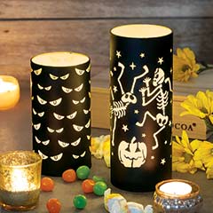 Haunted Lit Hurricanes