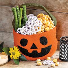 Jack-O’-Lantern Treats Tote