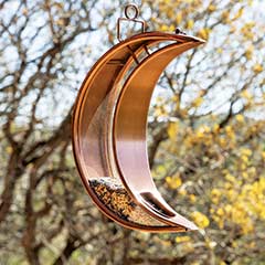 Crescent Moon Bird Feeder