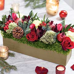 Gilt Woodland Trough