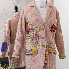 Antoinette Embroidered Blazer
