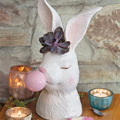 Bubblegum Bunny Planter