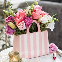 Ceramic Handbag Fleur