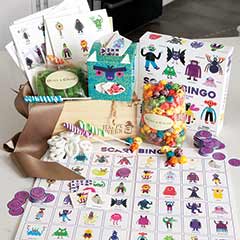 Monstrously Fun Bingo & Treats - Happy Halloween Crate