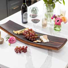 Wine Stave Serving Board