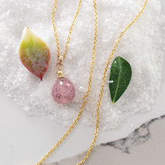 Product Image of Cherry Quartz Pendant Necklace