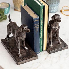 Loyal Hounds Bookends