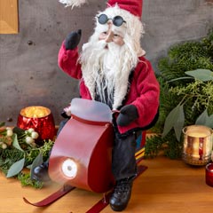 Cool Santa & Snowmobile
