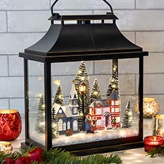 Caroling Village Lantern