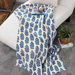 Proven&ccedil;al Floral Throw
