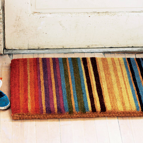Amalfi Striped Door Mat