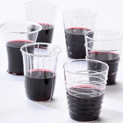 Dainty Red Wine Glasses