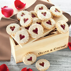 Product Image of Heart Windowpane Cookies
