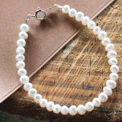 Product Image of Keepsake Pearl Baby Bracelet