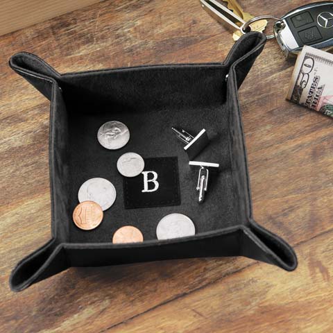 Monogrammed Catchall Tray