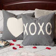 Product Image of Heart & Xo Pillows - Heart & XO Pillows