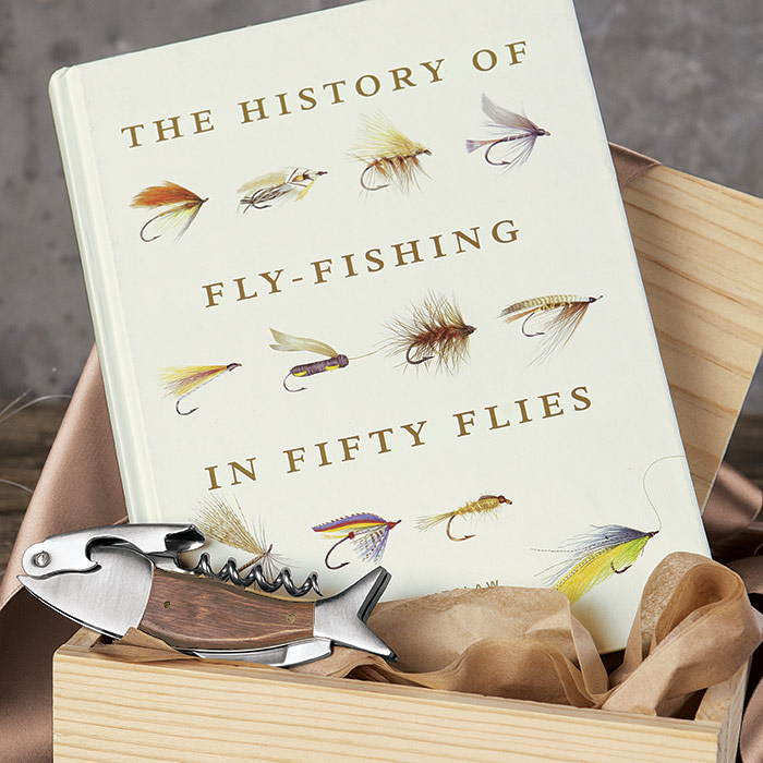The History Of Fly Fishing Book & Corkscrew