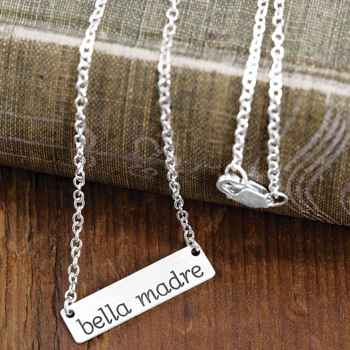Bella Madre Silver Necklace