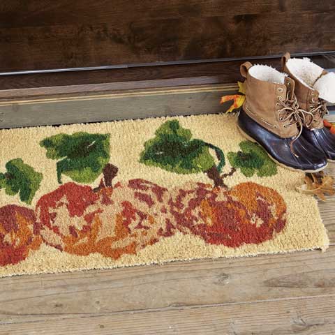 Watercolor Pumpkins Estate Mat