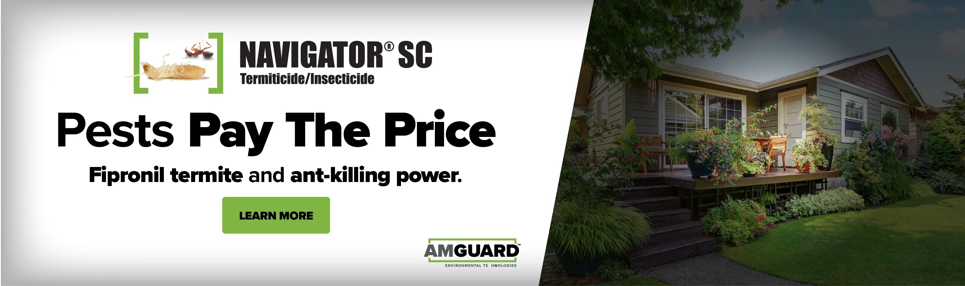 Pests Pay The Price. Shop Navigator SC Now!