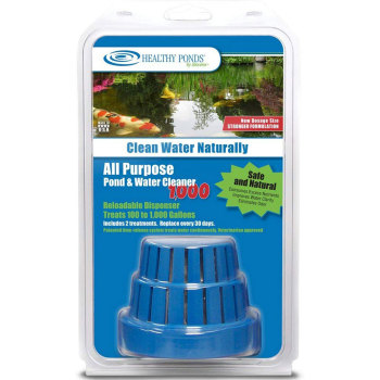 All Purpose Pond & Water Cleaner: 1,000 gallon Dispenser with 2, 30-Day Refills