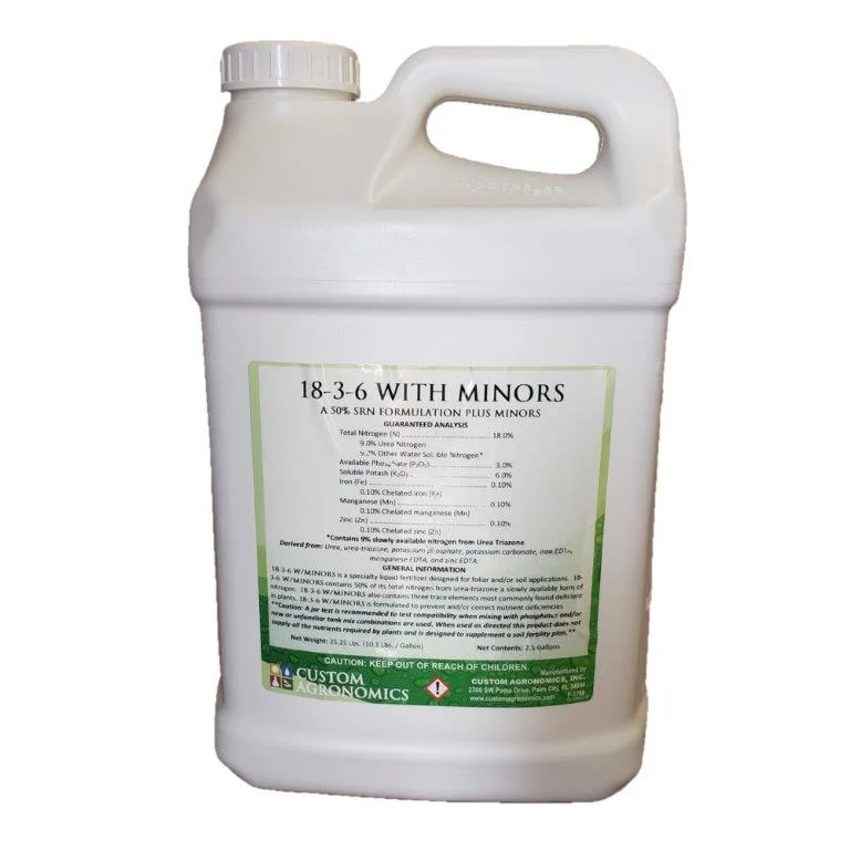 Turfworks 18-3-6 With Minors 2.5 Gallon