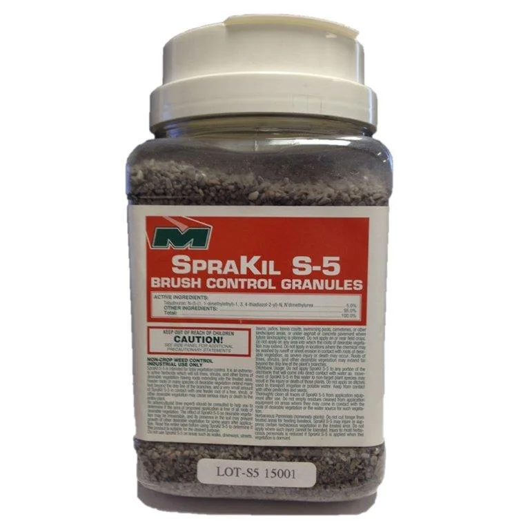 SpraKil S-5 Brush Control Granules (Tebuthiuron 5%) 6 lb Jug