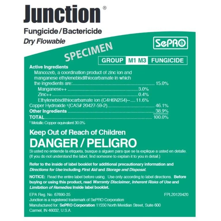 Junction Fungicide/Bactericide 5# Bag 