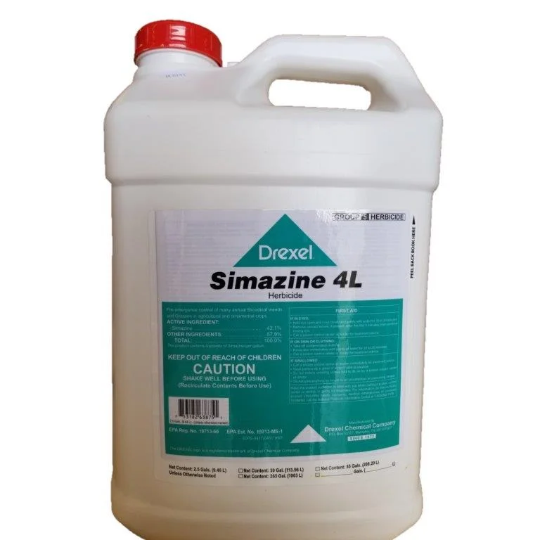 Simazine 4L Drexel 2.5 Gallon.  Pre-Emergent Herbicide for Broadleaf and Grass Suppression