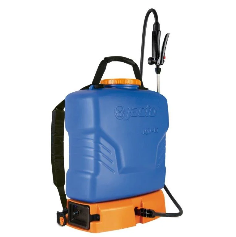 Jacto PJB-16 4 Gallon, No Leak, Heavy Duty Backpack Sprayer - Color, Blue