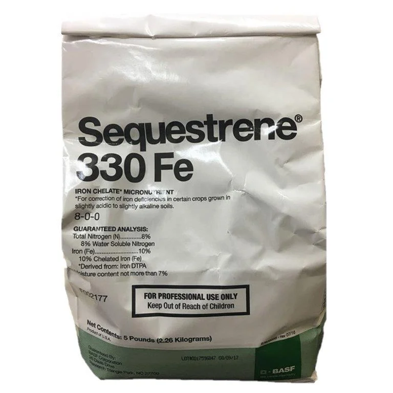 Sequestrene Iron Chelate 330 Fe, 5 lb
