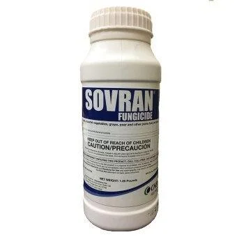 Sovran Fungicide 1.25 Pounds.  Fungicide Kresoxim-Methyl 50%