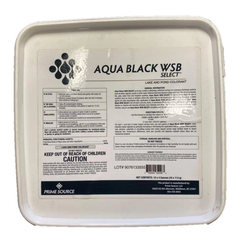 Aqua Black Select 10x4oz Tub