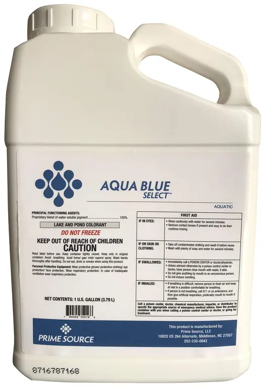 Aqua Blue Select, 1 Gallon (Blue Pond Dye) 