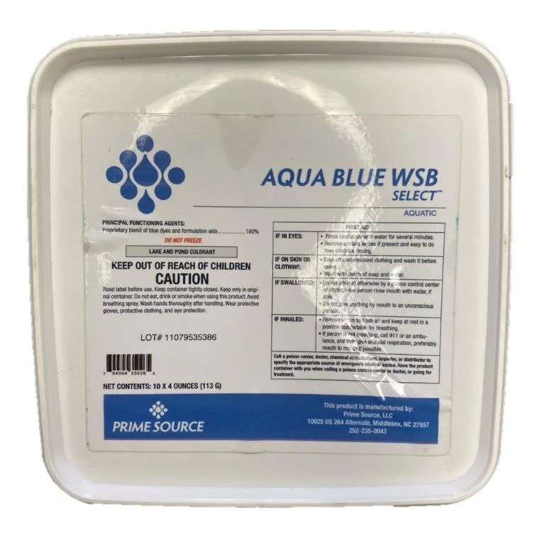 Aqua Blue Select 10x4oz Tub