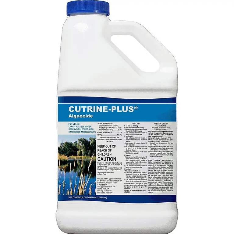 Cutrine Plus Professional Strength Aquatic Algaecide, 1 Gallon
