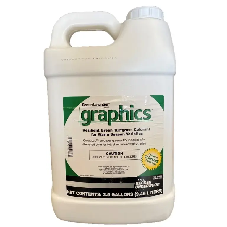 Green Lawnger Graphics 2.5 Gallon