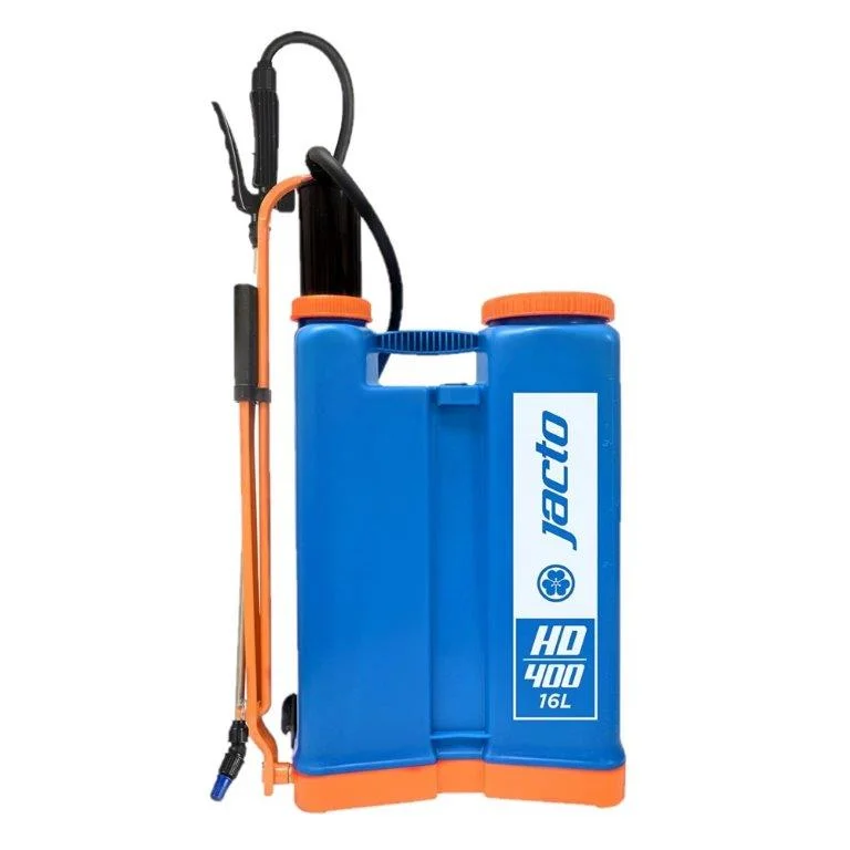 Jacto HD400, 4 Gallon No Leak Backpack Sprayer with Heavy Duty Pump, For Lawns and Gardens - Color, Blue