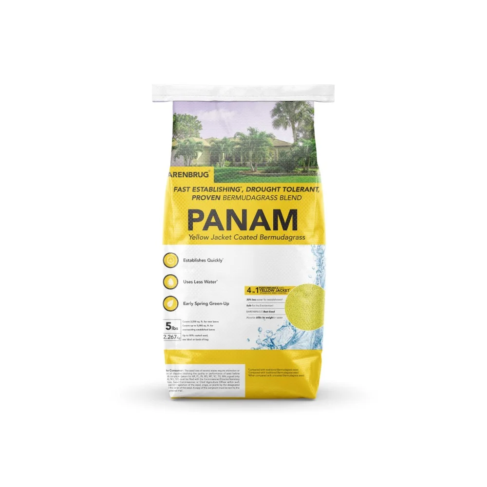 Barenbrug PanAm Bermudagrass Blend w/ Yellowjacket Coating 25lb