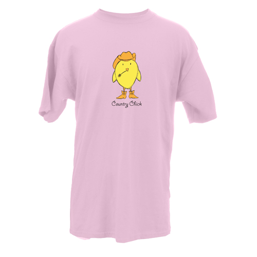 Product Image of Beyond The Pond Adult Country Chick Short Sleeve T-Shirt