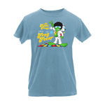 Peace Frogs Ladies Frog Fever Garment Dye T-Shirt