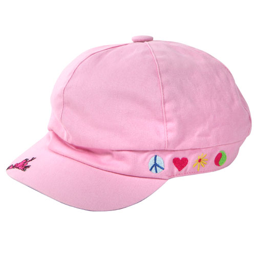 Pink Cabel Hat