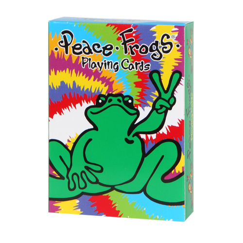 Product Image of Peace Frogs Playing Cards