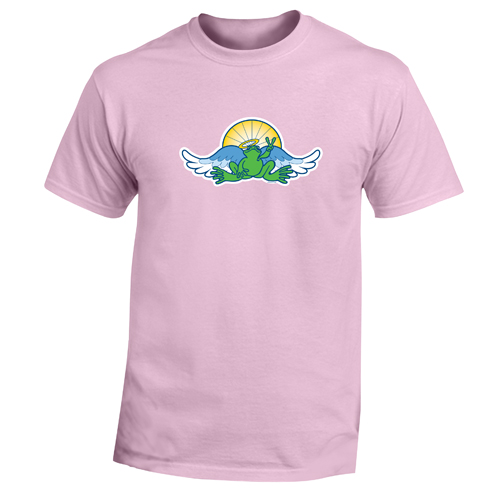 Peace Frogs Adult Angel/Sun Short Sleeve T-Shirt