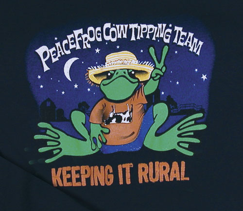 Product Image of Peace Frogs Junior Cow Tippin Long Sleeve T-Shirt