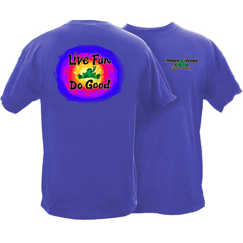 Product Image of Peace Frogs Adult Do Good Garment Dye Short Sleeve T-Shirt