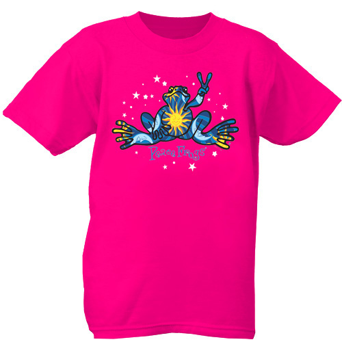 Product Image of Peace Frogs Night and Day Short Sleeve Kids T-Shirt