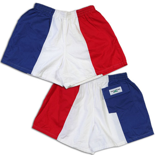 Peace Frogs France Flag Shorts