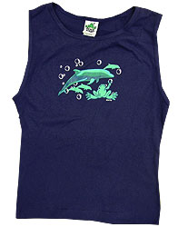 Peace Frogs Junior Dolphins Tank Top