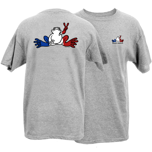 Peace Frogs France Frog Short Sleeve T-Shirt